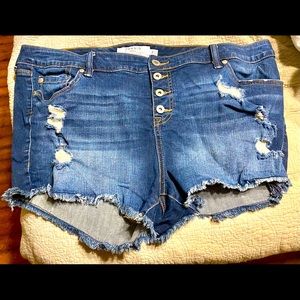 Torrid Jean Shorts size 20